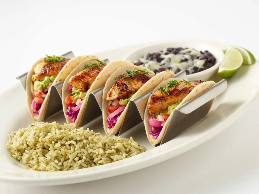 Fish Tacos at Cheesecake Factory