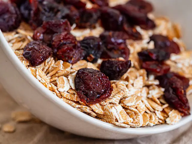 Dried cranberries are very tasty