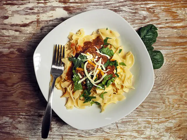 Sun-dried tomatoes add a sweet-tangy taste to pasta